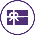 Gift card icon