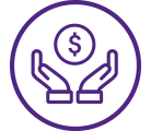 Hands Cradling a Dollar Sign Icon