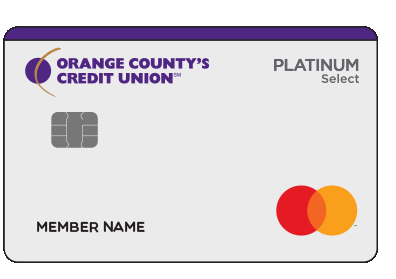 Image of Orange County's Credit Union Platinum Select Credit Card