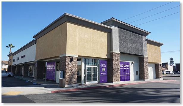 New Huntington Beach branch exterior
