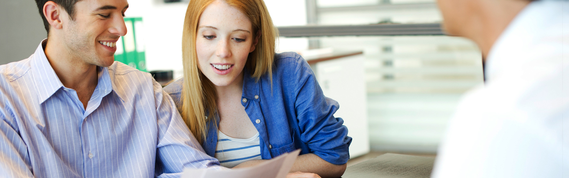 Man and Woman Mortgage Pre-Approval