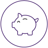 Piggy bank icon