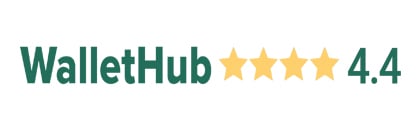 WalletHub 4.4 rating