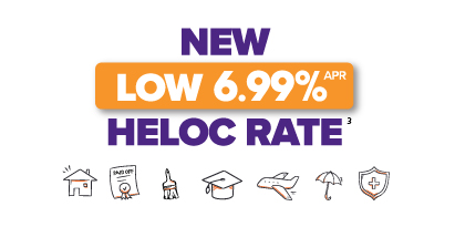 6.99% HELOC offer graphic