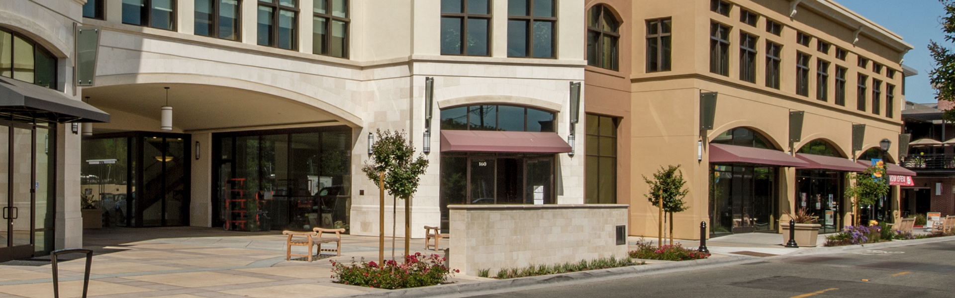 Photo of commercial or retail property in Orange County for which the Credit Union offers loans