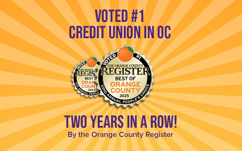 Best of OC Credit Union mobile banner