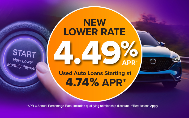 Lower auto rate hero mobile banner