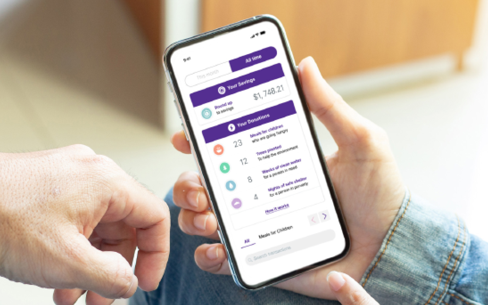 roundupsavings product page mobile banner