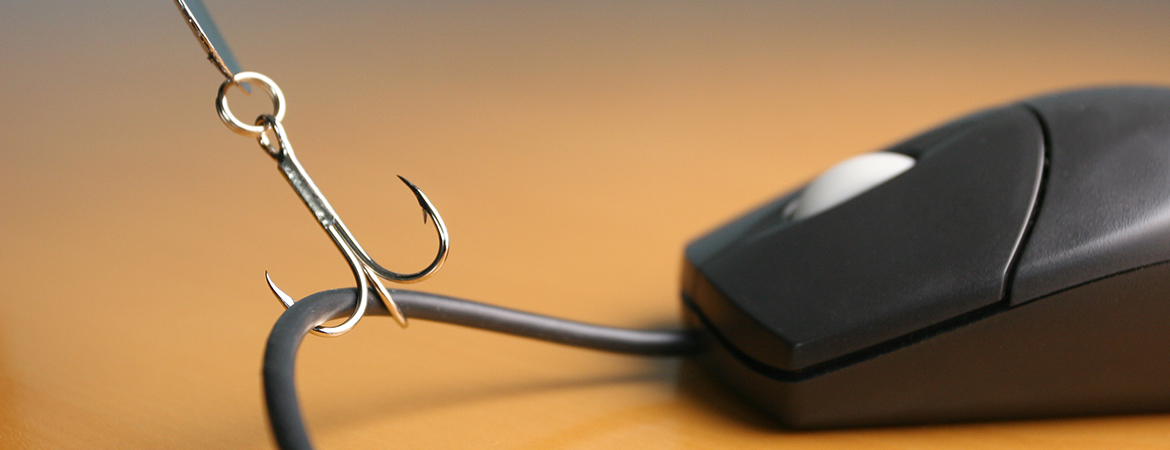 Fishing hook and computer mouse