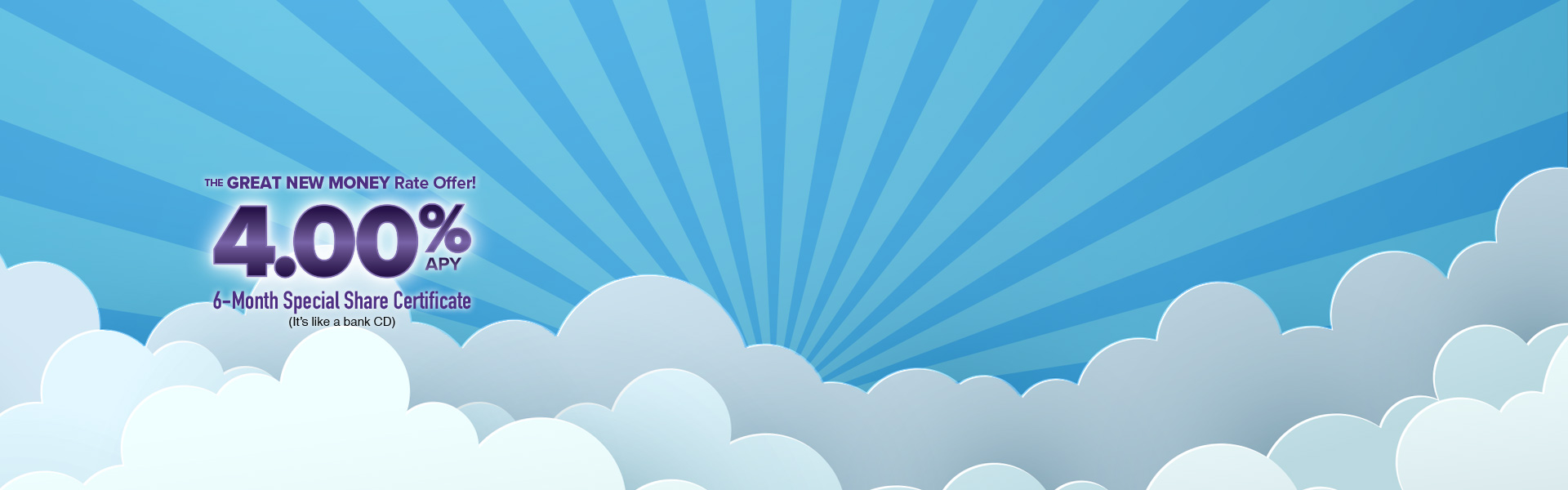 4.00% APY Share Certificate banner